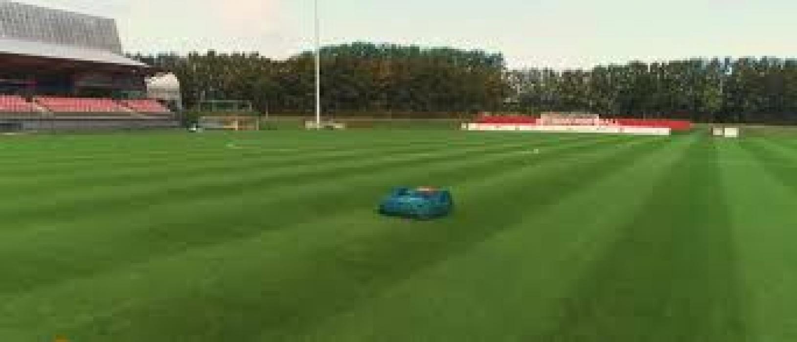 Belrobotics PARCMOW Gps RTK Mode cu taiere in dungi paralele max.45.000 m2