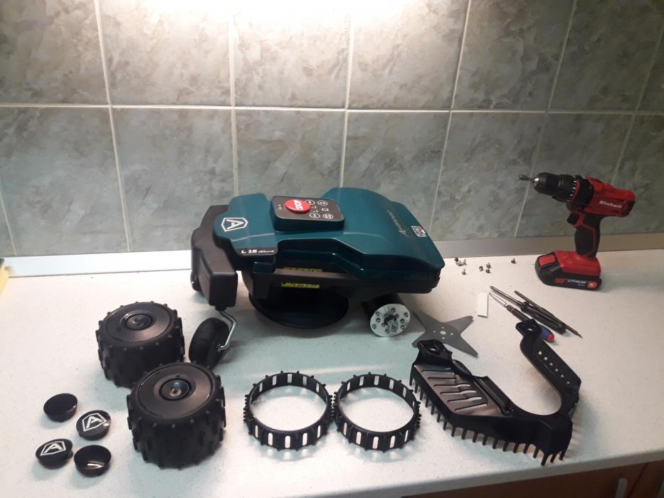 Revizie completa roboti de gazon de dimensiuni mici/medii BASIC