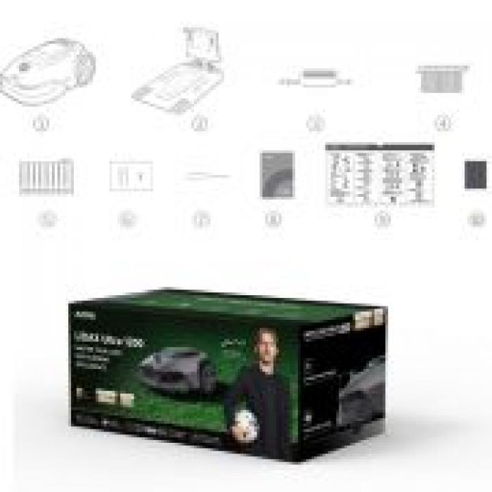 Robot de tuns gazonul, Mova LiDAX Ultra 800, 800mp, LiDAR 3D, fara fir perimetral